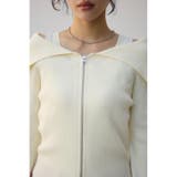 ジップアンサンブルニット | AZUL BY MOUSSY | 詳細画像7 