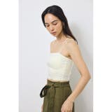 カップ付きチューブトップ(ショート) | AZUL BY MOUSSY | 詳細画像4