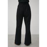 JACQUARD RIB FLARE PANTS | AZUL BY MOUSSY | 詳細画像7