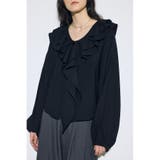 ラッフルロングスリーブブラウス | AZUL BY MOUSSY | 詳細画像11