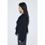 ラッフルロングスリーブブラウス | AZUL BY MOUSSY | 詳細画像12