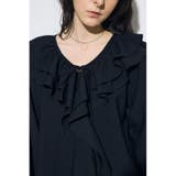 ラッフルロングスリーブブラウス | AZUL BY MOUSSY | 詳細画像15