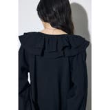 ラッフルロングスリーブブラウス | AZUL BY MOUSSY | 詳細画像16