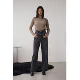 AZUL DENIM スタッズワイドデニム | AZUL BY MOUSSY | 詳細画像4