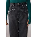 AZUL DENIM スタッズワイドデニム | AZUL BY MOUSSY | 詳細画像8
