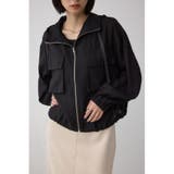 BLK | ビッグポケットフーディショートブルゾン | AZUL BY MOUSSY