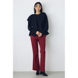 VENUSセンタープレスフレアパンツ | AZUL BY MOUSSY | 詳細画像31