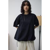 BLK | ドッキングバルーンギャザートップス | AZUL BY MOUSSY