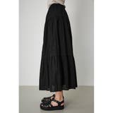 COTTON TIERED SKIRT | AZUL BY MOUSSY | 詳細画像6 