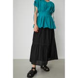 COTTON TIERED SKIRT | AZUL BY MOUSSY | 詳細画像2 