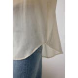 シアーコーデュロイ袖スリットボタンシャツ | AZUL BY MOUSSY | 詳細画像10 