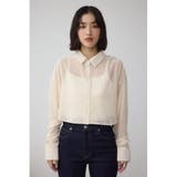 シアーコーデュロイ袖スリットボタンシャツ | AZUL BY MOUSSY | 詳細画像12 