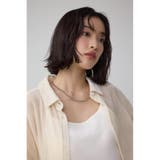 シアーコーデュロイ袖スリットボタンシャツ | AZUL BY MOUSSY | 詳細画像2 