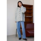 シャギーボタンロングカーディガン | AZUL BY MOUSSY | 詳細画像3 