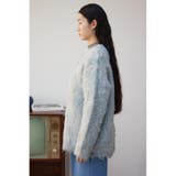 シャギーボタンロングカーディガン | AZUL BY MOUSSY | 詳細画像5 