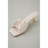 ギャザーストラップスクエアトゥサンダル | AZUL BY MOUSSY | 詳細画像10 