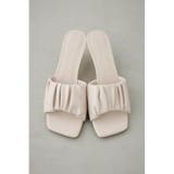 ギャザーストラップスクエアトゥサンダル | AZUL BY MOUSSY | 詳細画像6 