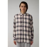 オンブレーチェックシャツ | AZUL BY MOUSSY | 詳細画像4 