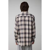 オンブレーチェックシャツ | AZUL BY MOUSSY | 詳細画像6 