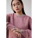 スウェットライクジャガードニット | AZUL BY MOUSSY | 詳細画像24