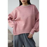 PNK | スウェットライクジャガードニット | AZUL BY MOUSSY