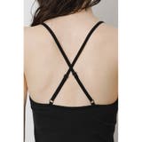 BASIC BACK CROSS CAMISOLE | AZUL BY MOUSSY | 詳細画像14 