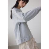 ラメウラケロゴスウェットトップス | AZUL BY MOUSSY | 詳細画像23