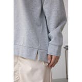 ラメウラケロゴスウェットトップス | AZUL BY MOUSSY | 詳細画像31