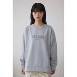 ラメウラケロゴスウェットトップス | AZUL BY MOUSSY | 詳細画像25