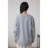 ラメウラケロゴスウェットトップス | AZUL BY MOUSSY | 詳細画像27
