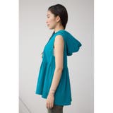 C/T撥水フード付ジップベスト | AZUL BY MOUSSY | 詳細画像26