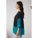 バイカラーワイドルーズニット | AZUL BY MOUSSY | 詳細画像16 