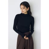 サムホールリブハイネックニット | AZUL BY MOUSSY | 詳細画像10