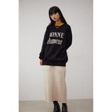 ジャガードロゴニットトップス | AZUL BY MOUSSY | 詳細画像11