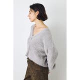 モヘヤライクニットカーディガン | AZUL BY MOUSSY | 詳細画像29