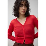 シアーリブショートカーデ | AZUL BY MOUSSY | 詳細画像12