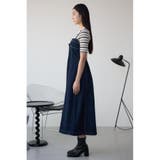 AZUL DENIM ダブルウエストキャミワンピース | AZUL BY MOUSSY | 詳細画像18 
