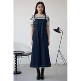 AZUL DENIM ダブルウエストキャミワンピース | AZUL BY MOUSSY | 詳細画像17