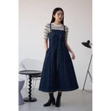AZUL DENIM ダブルウエストキャミワンピース | AZUL BY MOUSSY | 詳細画像16 