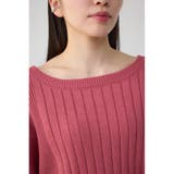 2WAYショルダーボタンニット | AZUL BY MOUSSY | 詳細画像31