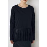 ヘムレースドッキング長袖トップス | AZUL BY MOUSSY | 詳細画像36 