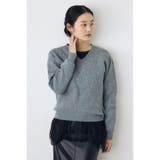 ヘムレースドッキング長袖トップス | AZUL BY MOUSSY | 詳細画像37 