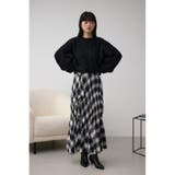 チェックボリュームスカート | AZUL BY MOUSSY | 詳細画像2 