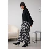 チェックボリュームスカート | AZUL BY MOUSSY | 詳細画像3 