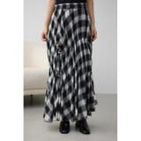 チェックボリュームスカート | AZUL BY MOUSSY | 詳細画像4 