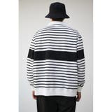 BIG BORDER RUGGER SHIRT | AZUL BY MOUSSY | 詳細画像6 