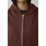 裏起毛Wジップアップフーディー | AZUL BY MOUSSY | 詳細画像24 
