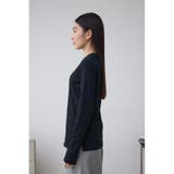 シアーネックリブトップス | AZUL BY MOUSSY | 詳細画像14 