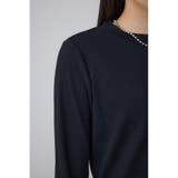 シアーネックリブトップス | AZUL BY MOUSSY | 詳細画像18 