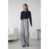 シアーネックリブトップス | AZUL BY MOUSSY | 詳細画像12 